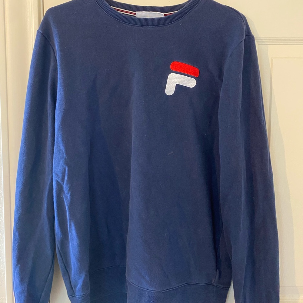 Fila navy sweatshirt